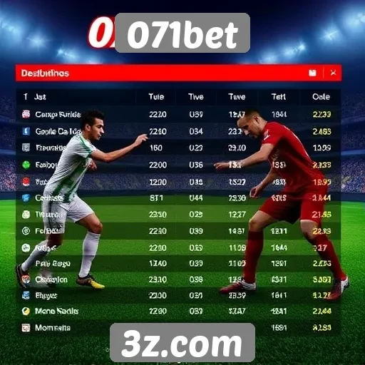 Desempenho do 071bet em comparação com concorrentes