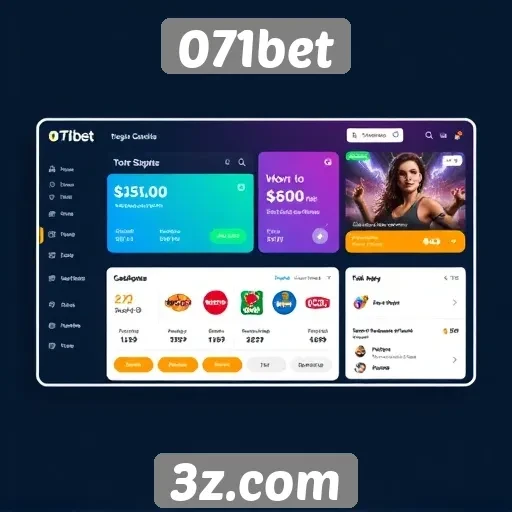 Diferenciais do design de interface no 071bet