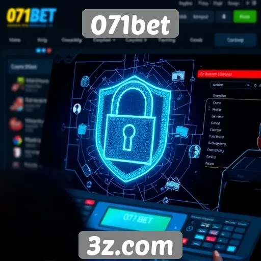 Funcionalidades de segurança no site 071bet