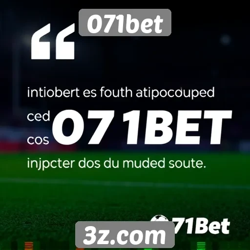 Feedback dos usuários sobre o 071bet