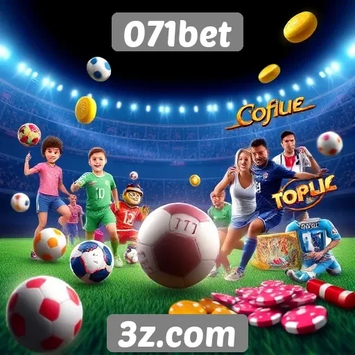 Variedade de jogos oferecidos pelo 071bet